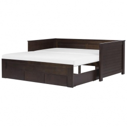 Beliani-CAHORS-Onderschuifbed-Donkerbruin-90x200cm-Rubberhout