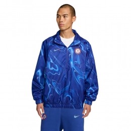 NikeChelseaRegenjack2024-2025BlauwRood