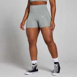 MPtrainingshortmetOrigin-opdrukvoordames-Fossielgrijs-XL