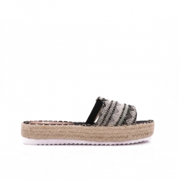 AztecSlippersZwart