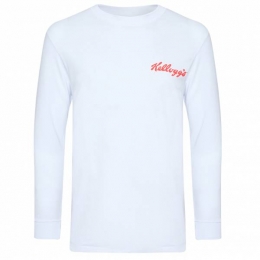 KELLOGGSFrootLoopsHerenShirtmetlangemouwenPOMLT399WHT