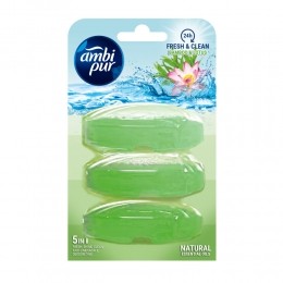 AmbiPurToiletblokNavullingBamboeLotus3stuk
