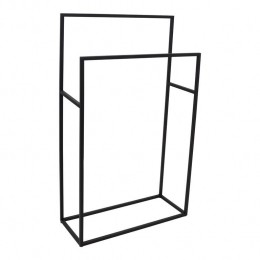 LOFT42FirmHanddoekenrek-2roedes-Zwart-Metaal