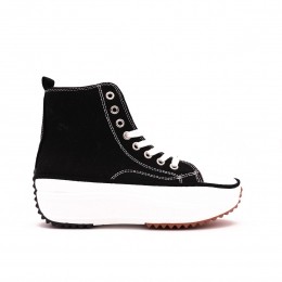 OnTheMoveSneakersMetPlatformZolenZwart