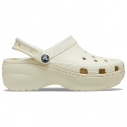 Crocs-WomensClassicPlatformClog-Sandalenmaat36-37beige