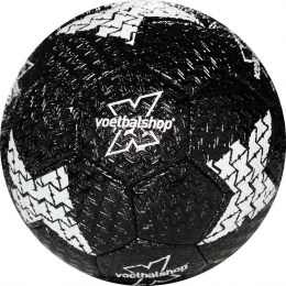 VoetbalshopStraatvoetbalMaat5ZwartWit