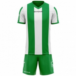 GivovaVoetbaltenueShirtmetShortsKitCatalanogroenwit