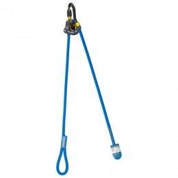 ClimbingTechnology-Tuner-IAdjustableLanyard-ZekeringsapparaatmaatOneSizeblauwwit