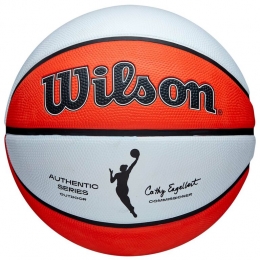 WilsonBasketbalWNBAAuthenticSeriesOutdoorTackskinRubberBasketball