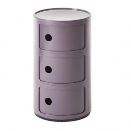 KartellComponibiliKast-3Modules-Violet
