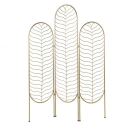 Beliani-PESCIA-Kamerscherm-Goud-Metaal