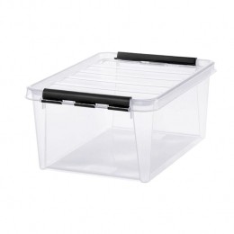 Orthex-Opbergboxenmetdeksel14literlaag30x40x18cm