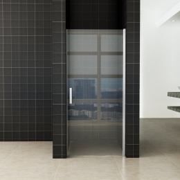 WiesbadenDouchedeurEcoProfiel80x195cmAluminiumNisdeur