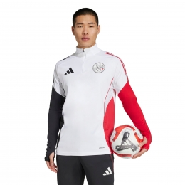 adidasAjaxTrainingstrui14-Zip2025-2026WitZwartRood