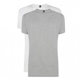 AlanRedT-shirtsDerby2-packGreyWhite2XL