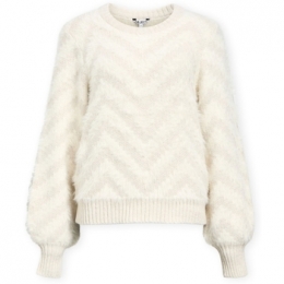TruiObjectNoosHollowKnit-WhiteSandMorel