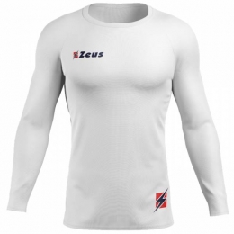 ZeusFisikoBaselayerFunctioneelshirtmetlangemouwenwit