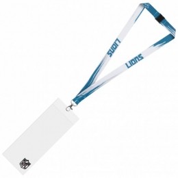 DetroitLionsNFLFanlanyardmetticketsleeveLYNNFPAINTDL