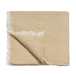 Home89PlaidSand130x220cmBeigeKatoenPolyester