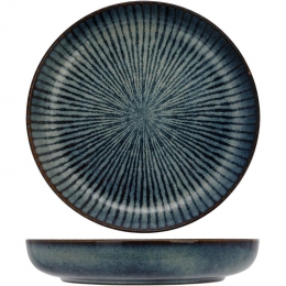 CosyTrendyDiepBordAtlantisStripe24cm