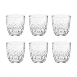 BormioliRoccoGlazenGlit-Transparant295ml-6stuks