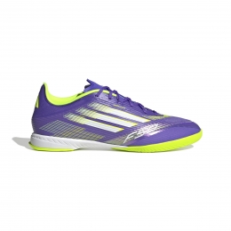 adidasF50LeagueZaalvoetbalschoenenINPaarsWitNeongeel