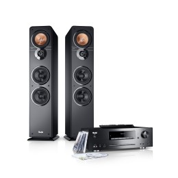 TeufelUltima40ComboHigh-EndStereoSysteemmetCDenMP3playerBluetoothSubwooferZwart