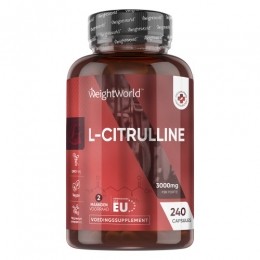 L-citrulline3000mg240capsulescitrullineaminozurenvan2maanden