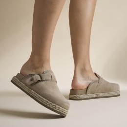 WarmbatWarregoSlippersbeigeSuede