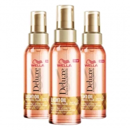 3xWellaDeluxeOilLight100ml