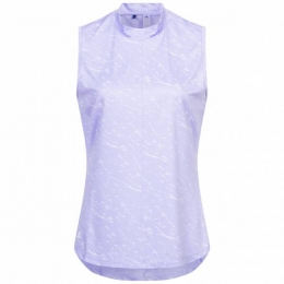 adidasJacquardPrimeblueDamesGolfPoloshirtGR3646