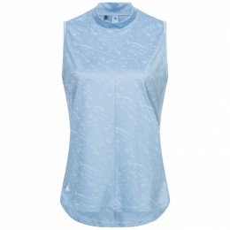 adidasJacquardPrimeblueDamesGolfPoloshirtGR3647