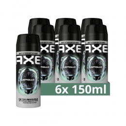 6xAxeAnti-TranspirantSprayApollo150ml