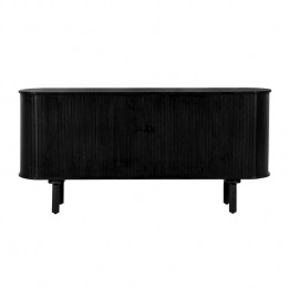 LewisLoftDressoirLivia-FSCmangohout-160cm-Zwart