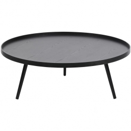 WOOODMesaSalontafelH36x100cm-Zwart