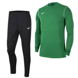 NikePark20CrewTrainingspakKidsGroenWit