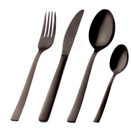 SarevaBestekset-16-delig4personen-Zwart