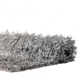 KemenBadmatSilverGrey70x120cmGrijsPolyester