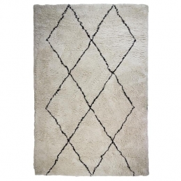 LightLivingLightlivingVloerkleed300x200cmXAMURInaturel-zwart
