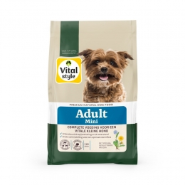 VitalstyleAdultMiniHondenvoer3kg