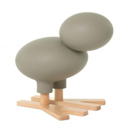 HappyBirddecoratiegrijs