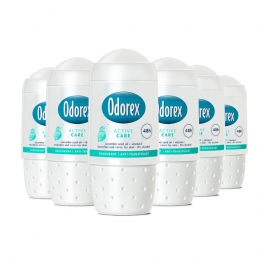 6xOdorexDeodorantRollerActiveCare50ml