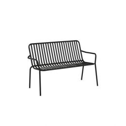 RebellenclubElectraTuinbankje-130x64cm-Zwart