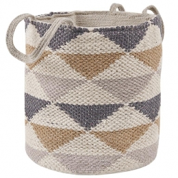 Beliani-MADOLA-Mand-Lichtbeige-Katoen