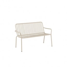 Fjrd-BankjeBeigeMetaal-130x64x85cm-Peking