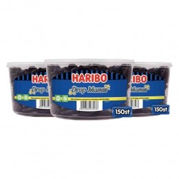 3xHariboDropManen150stuks