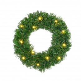 KerstboomPromotionWreath35cmmetWarmLedverlichtingkerstboomHolidayTree-Holidaytree