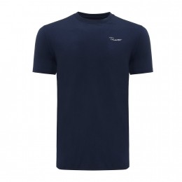TresantiERNESTOT-shirtWithWrittenLogoNavy2XL