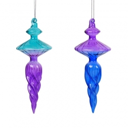 Glaskruisbloembioglitter2A17cmornamentKurtSAdler-Kurtsadler