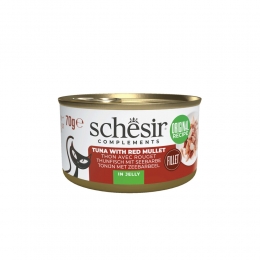 12xSchesirComplementaryKattenvoerTonijnRodeMulinGelei70gr